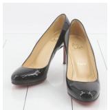 Christian Louboutin Enamel Heel Pumps Size 36