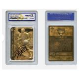 23K Gold Michael Jordan Fleer Rookie Card