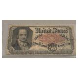 50 Cent Fractional Currency