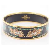 Hermes GM Enamel Bangle