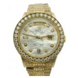 Rolex 18kt Gold 1803 Day Date President w/Diamond