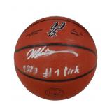 Autographed Victor Wembanyama Basketball