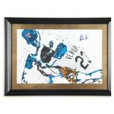 Autographed Nolan Ryan Custom Art Display