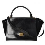 Celine Trapeze Patent Leather Handbag