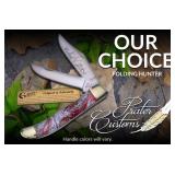 O/C Michael Prater Folding Hunter Knife
