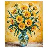 Sunflower Burst Limited Edition by Van Gogh LTD