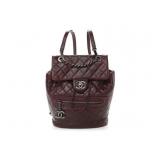 Chanel Glazed Calfskin Quilted Salzburg Backpack