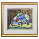 Sleeping Girl Framed Giclee by Pablo Picasso