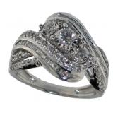 10kt Gold Brilliant 1.00 ct Diamond Designer Ring