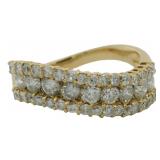 18kt Gold 1.02 ct Natural Brilliant Diamond Ring