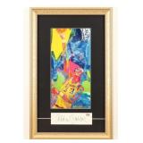 Autographed Kareem Abdul-Jabbar Framed Print