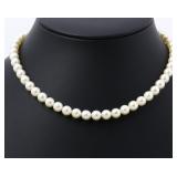 Mikimoto K14 Akoya Pearl Necklace
