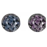 GIA Certified Round 1.13 ct. Color Change Sapphire