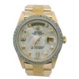 Rolex 18kt Gold 1807 Oyster Day Date President