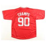 Multi Autographed 1990 World Series Champs Jersey