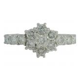 Platinum 1.20 ct Natural Brilliant Diamond Ring