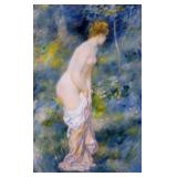 Standing Bather Canvas by Pierre Auguste Renoir