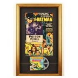 Autographed Batman Custom Framed Shadowbox