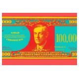 $100,000 Pop Bank Note LTD EDT by Pop Avenue