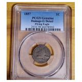 1857 Flying Eagle Cent
