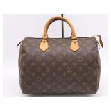 Louis Vuitton Monogram Speedy 30 Handbag
