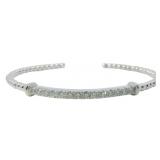 Brilliant 1.09 ct VS Diamond Stretch Bracelet