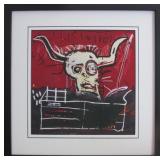 Untitled Cabra Giclee by Jean Michael Basquiat