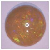 Natural 13.85 ct Cabochon Round Ethiopian Opal
