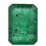 GIA Certified Octagonal 1.07 ct Emerald