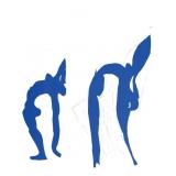 Acrobats Large Canvas Giclee by Henri Matisse