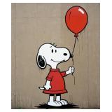 Snoopy with Balloon I Limited Edition by Pop Ave