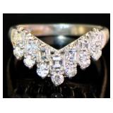 Platinum 1.03 ct Natural VS Brilliant Diamond Ring