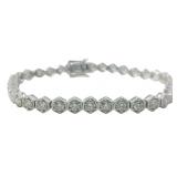 Brilliant 5.50 ct Diamond Tennis Bracelet
