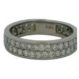 Platinum 1.01 ct Natural VS2 Diamond Ring