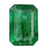 GIA Certified Octagonal 0.99 ct Emerald