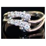 Platinum Natural Brilliant 1/2 ct Diamond Ring