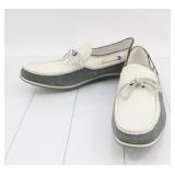 Lanvin Suede Leather Deck Shoes Size 26 w/box