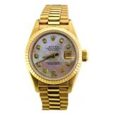 Rolex18kt Gold Oyster 69178 Lady President