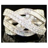 18kt Gold 3.00 ct Natural VS Diamond Ring