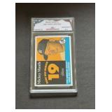 2007 Topps Heritage Mickey Mantle Card