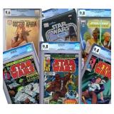 Random Pull Star Wars Comic Books Graded