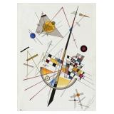 Delicate Tension #85 Canvas by Wassily Kandinsky