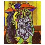 Femme qui Pleure Canvas by Pablo Picasso