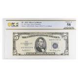 1953 $5 Silver Certificate