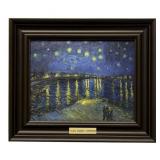 Over The Rhone Hand Highlighted by Studio Van Gogh