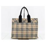 Burberry Nova Check Blue Label Handbag