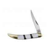 Frost Toothpick Lapis Mother Of Pearl Knife