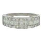 Platinum 1.00 ct Natural VS Brilliant Diamond Ring