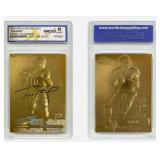 23K Gold Tom Brady Rookie Card