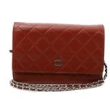 Chanel Lambskin Matlasse Chain Shoulder Bag